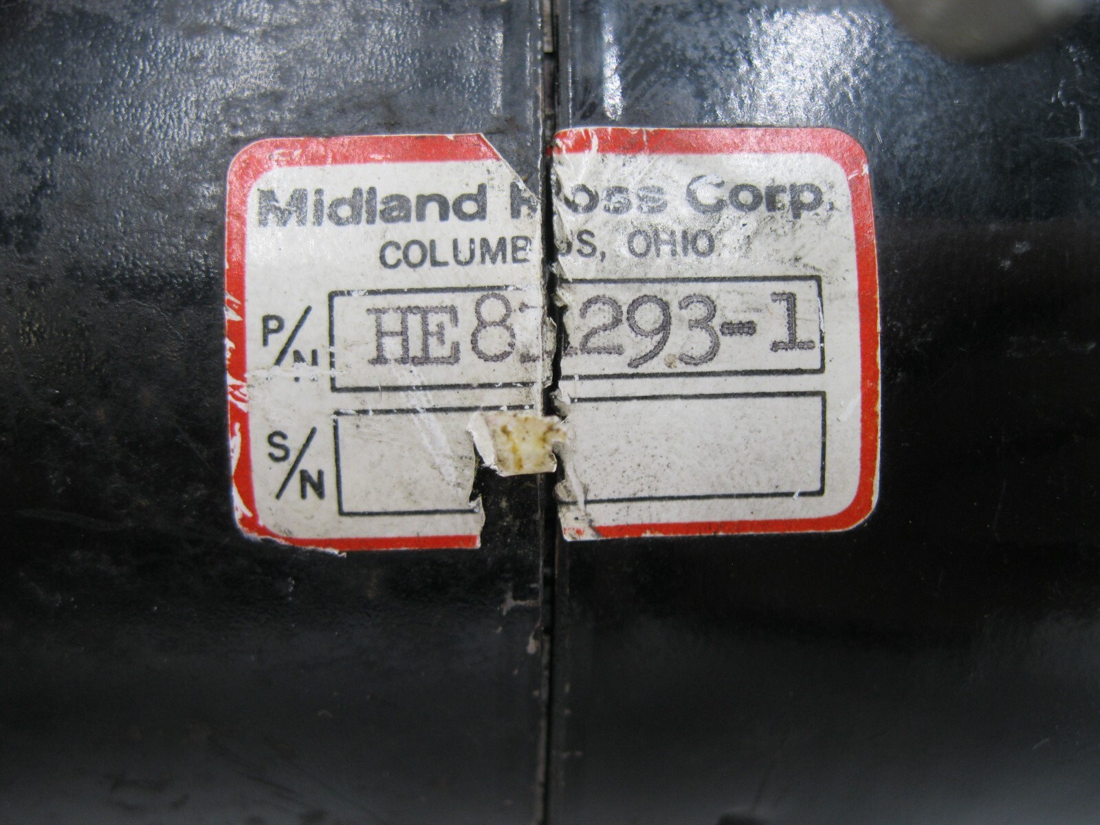 JANITROL BLOWER MOTOR PN: HE81293-3 ***INOP