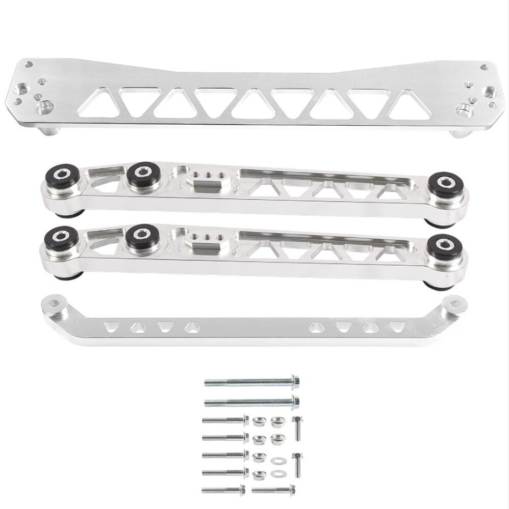 Rear Lower Control Arm & Subframe Brace & Tie Bar for 1996-2000 Honda Civic EK
