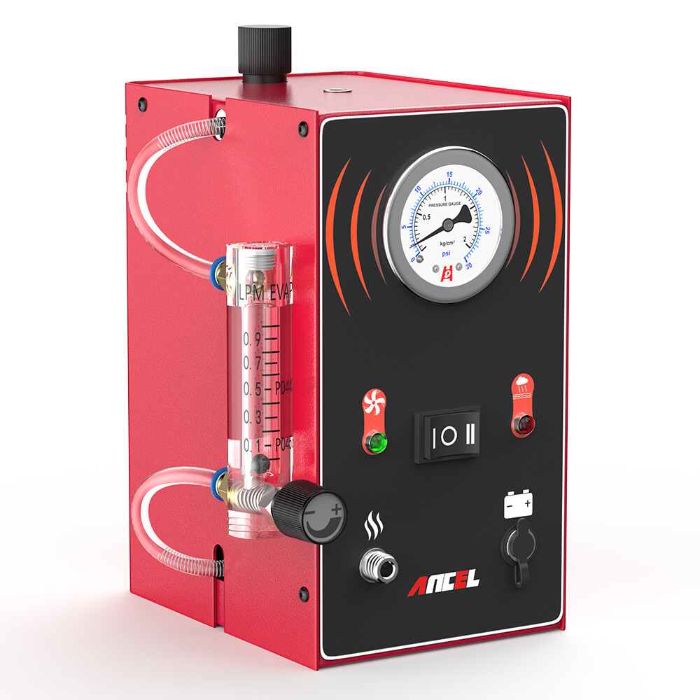 Automotive Pipe Leak Detector EVAP Smoke Machine Tester Kit Build-in Air Pump