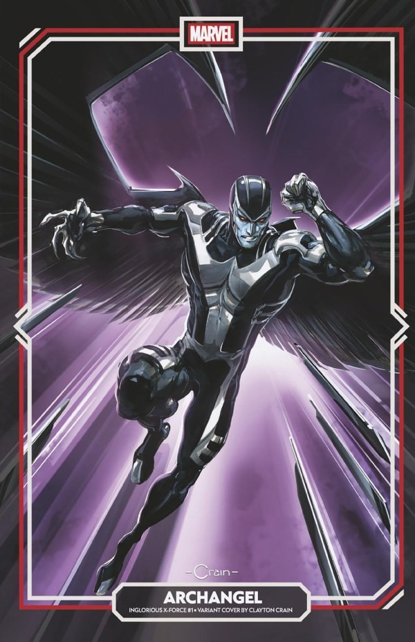 Inglorious X-Force #1 Clayton Crain Variant 1/21/26 Marvel Comics