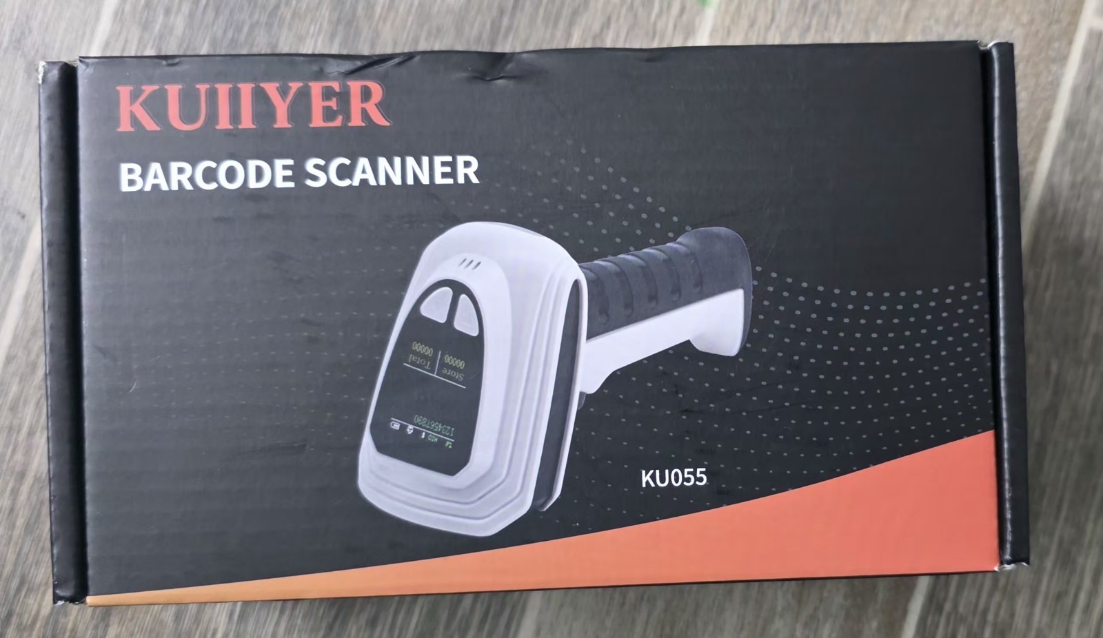 KUIIYER KU055 Barcode Scanner, Bluetooth Wireless
