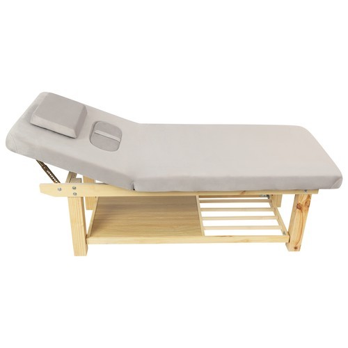 Massage Bed Physical Rectangular Treatment Bed Spa Facial Massage Table w/Pillow