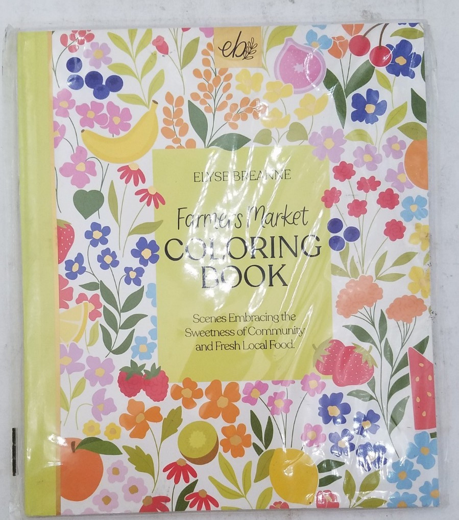 Farmers Market Coloring Book-Elyse Breanne-850049699112