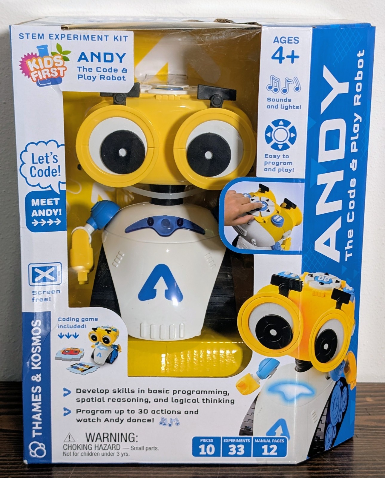 Andy: The Code & Play Robot *SEALED* Brand New Thames & Kosmos