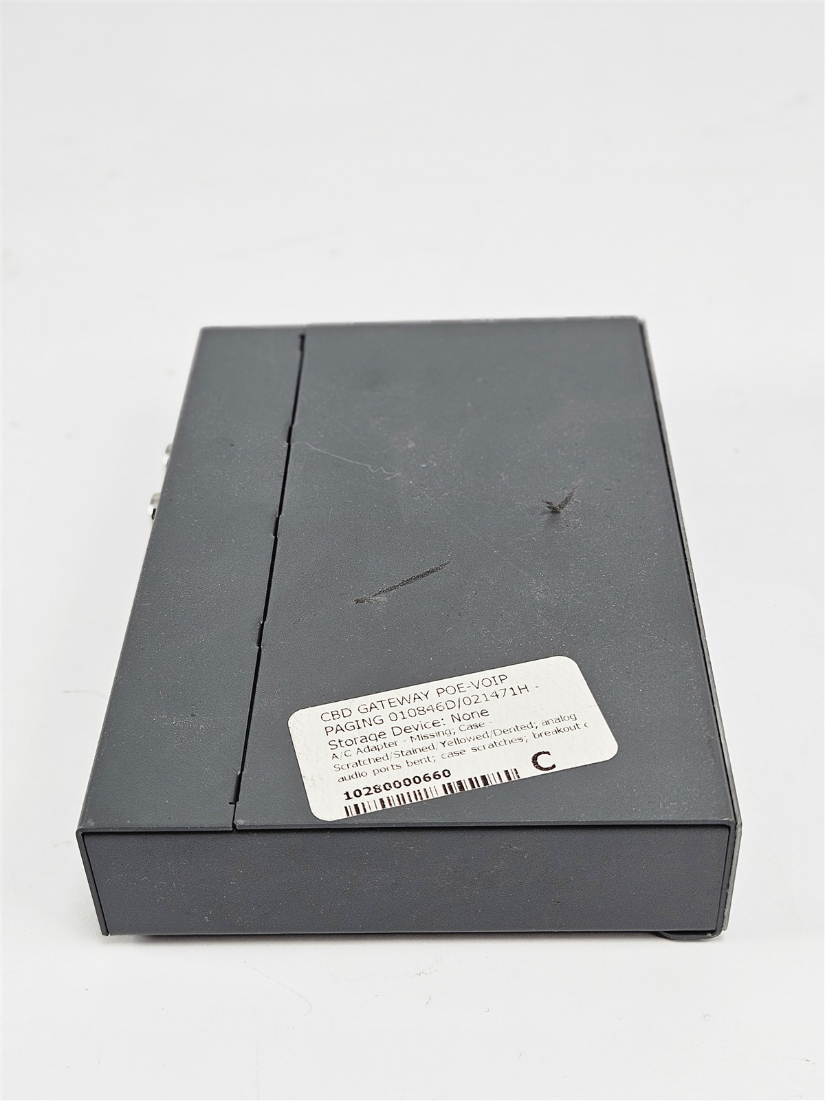 CyberData VoIP Paging Gateway 010846 SIP PoE Endpoint Missing Breakout Connector