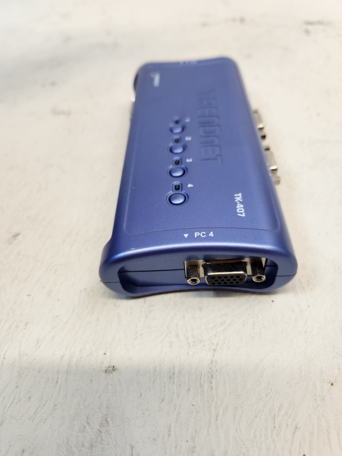 TRENDnet TK-407 4-Port USB KVM Switch UNIT ONLY