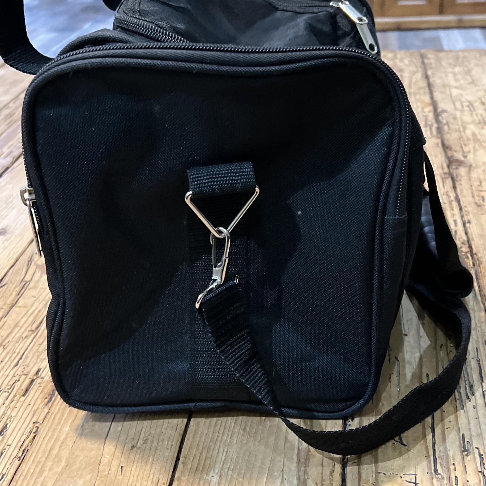Carnegie Medium Travel Bag With Cross Body Strap Black