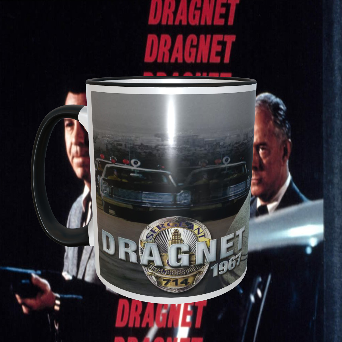 Dragnet TV Series Version #2 11oz  Coffee Mug  NEW Dishwasher Safe