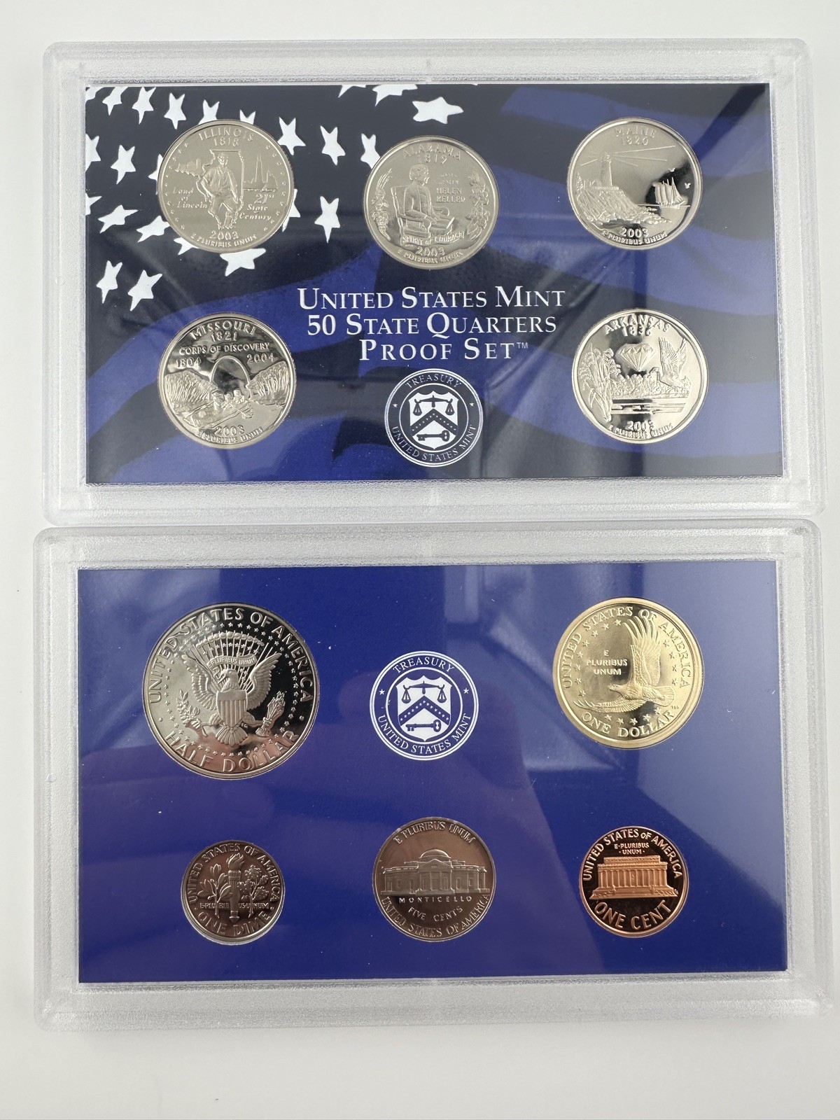 2003 United States Mint Proof Set with COA and Box