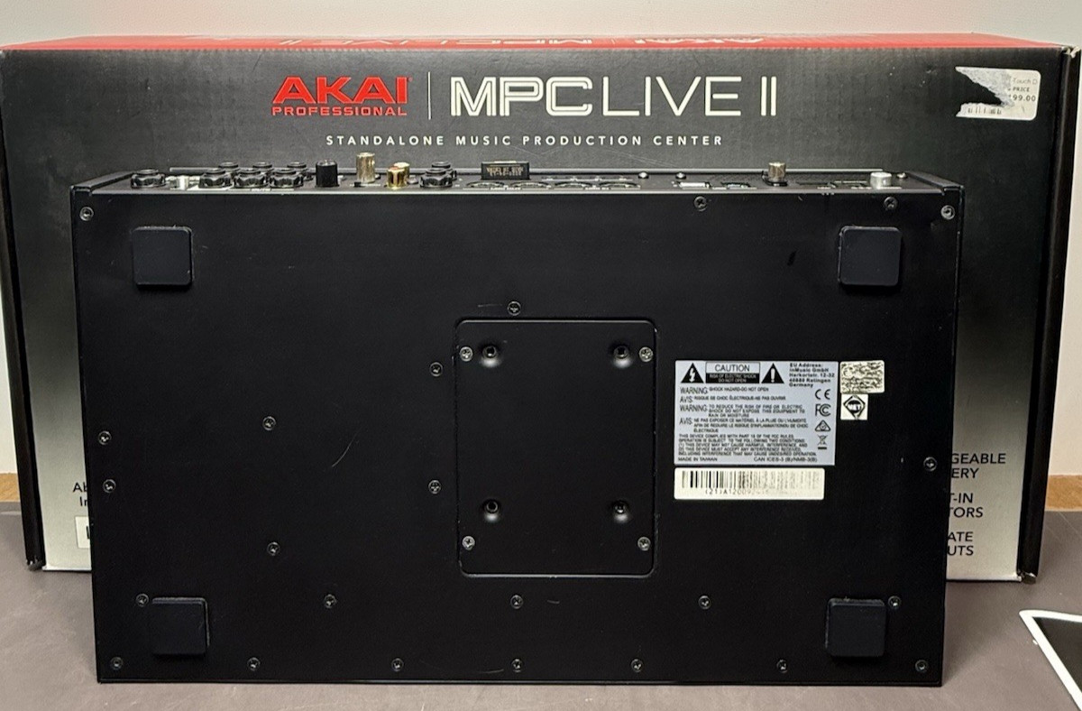 Akai MPC Live II Standalone Sampler Sequencer Custom Skin w/ Box