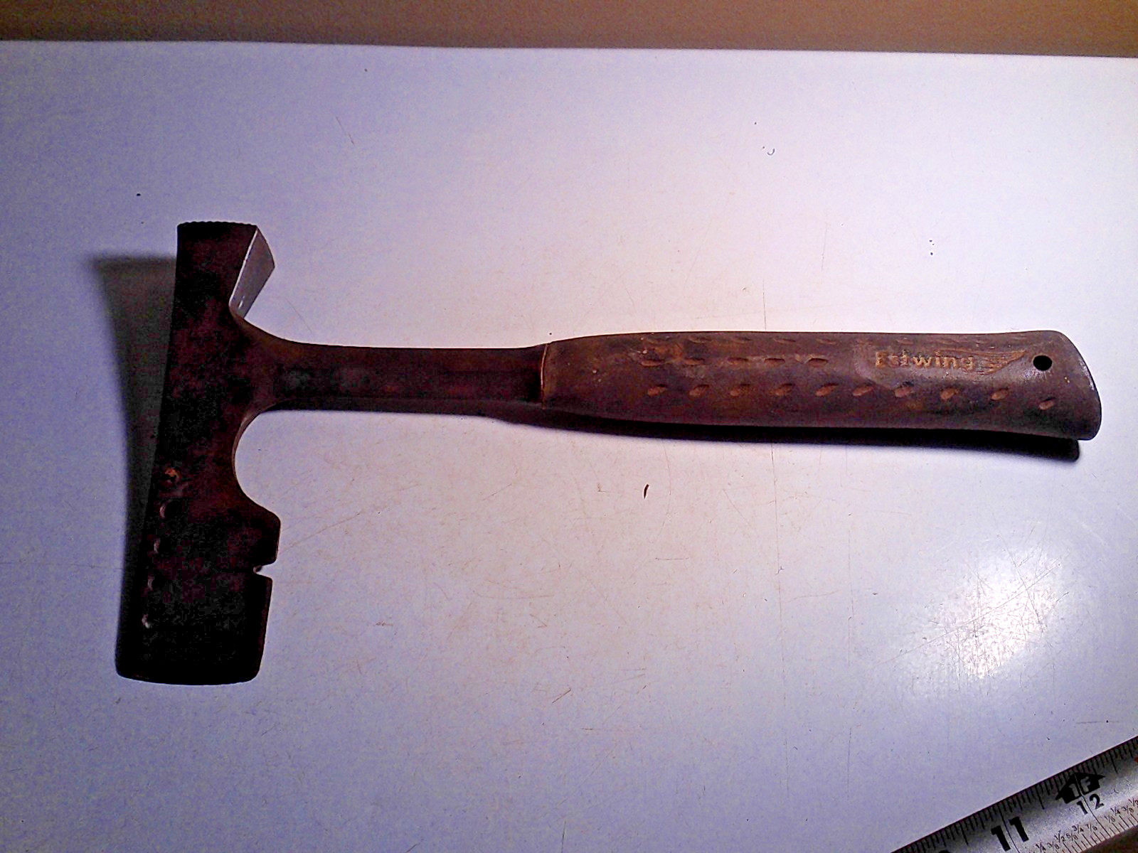 Estwing E3-S Shingle Roofing Hatchet - USA Made Nylon Grip Roofing Hammer