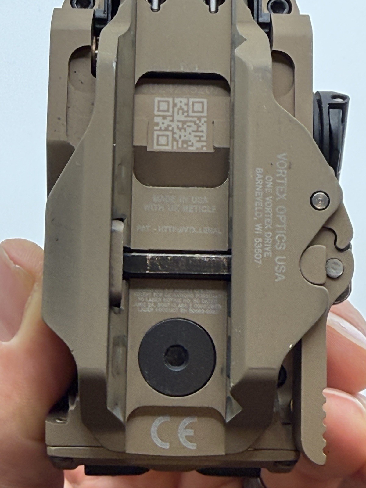 Vortex AMG UH-1 Gen II Tan Holographic Sight AMG-HS02T