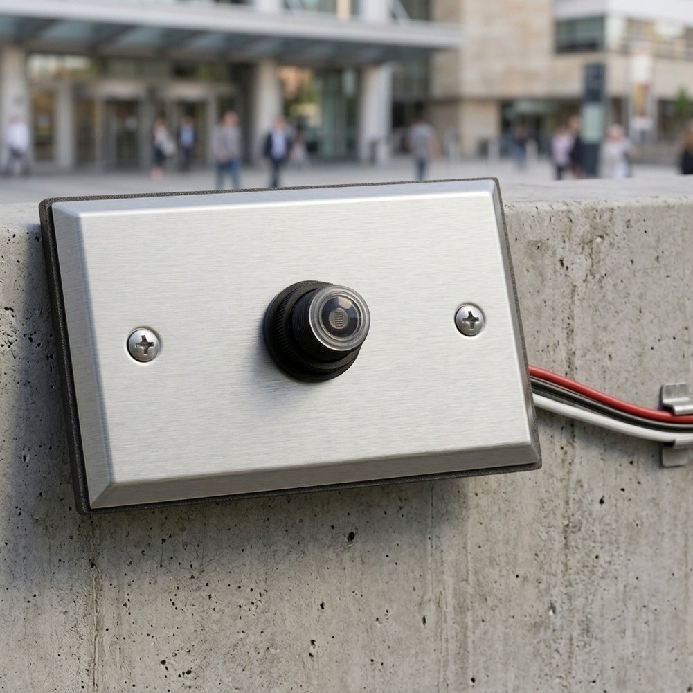 Wall-Mounted Light Sensor Switch 2pcs SR05 for Courtyard Landscape Lighting