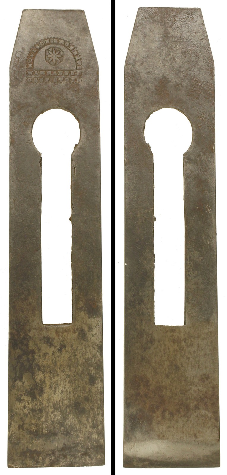 Orig. 1 1/2 Inch Width Tapered Cutting Iron - Moulson Brothers - mjdtoolparts