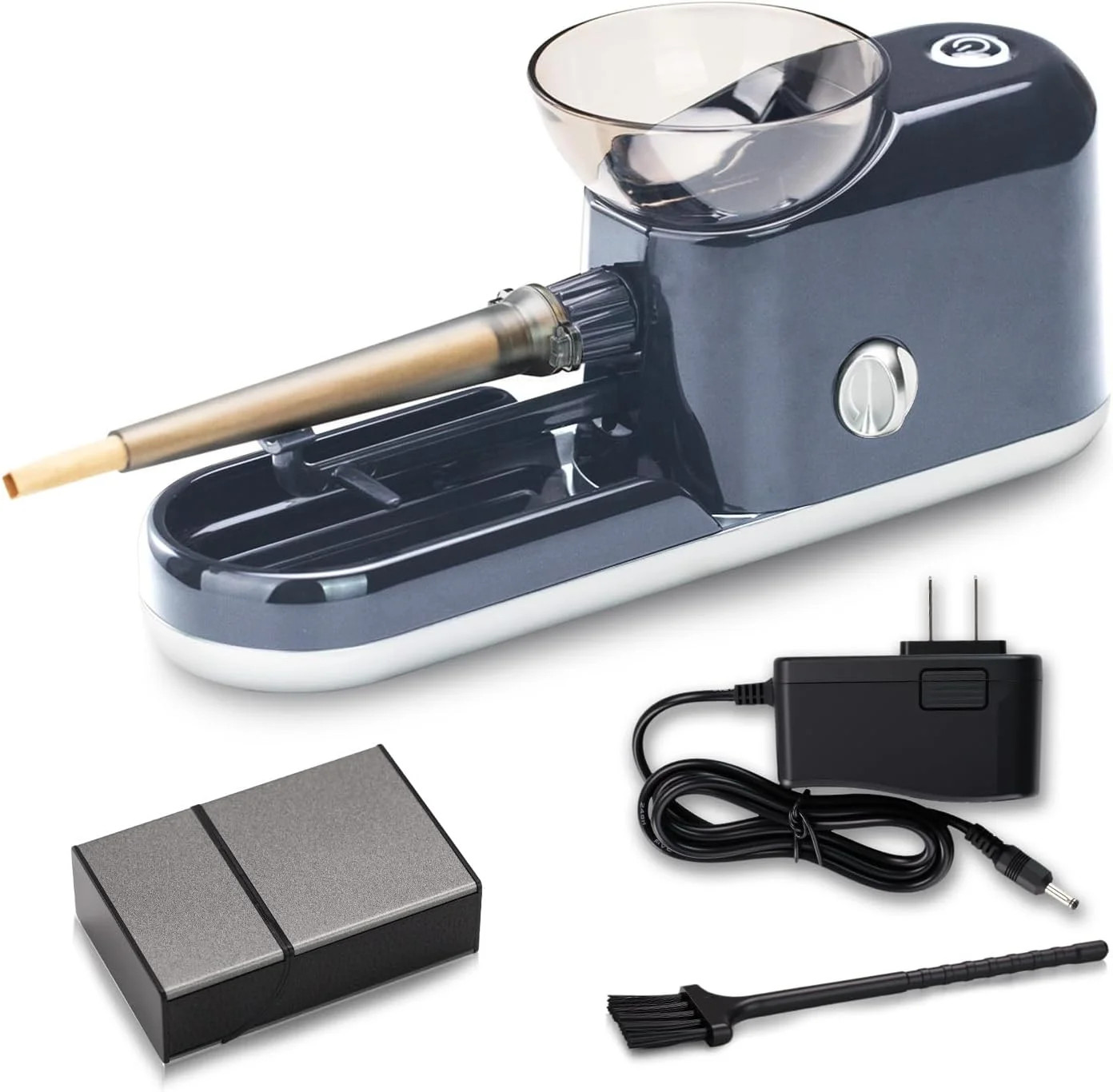 Efficient Electric Cigarette Rolling Machine Automatic DIY Tobacco Roller, Porta
