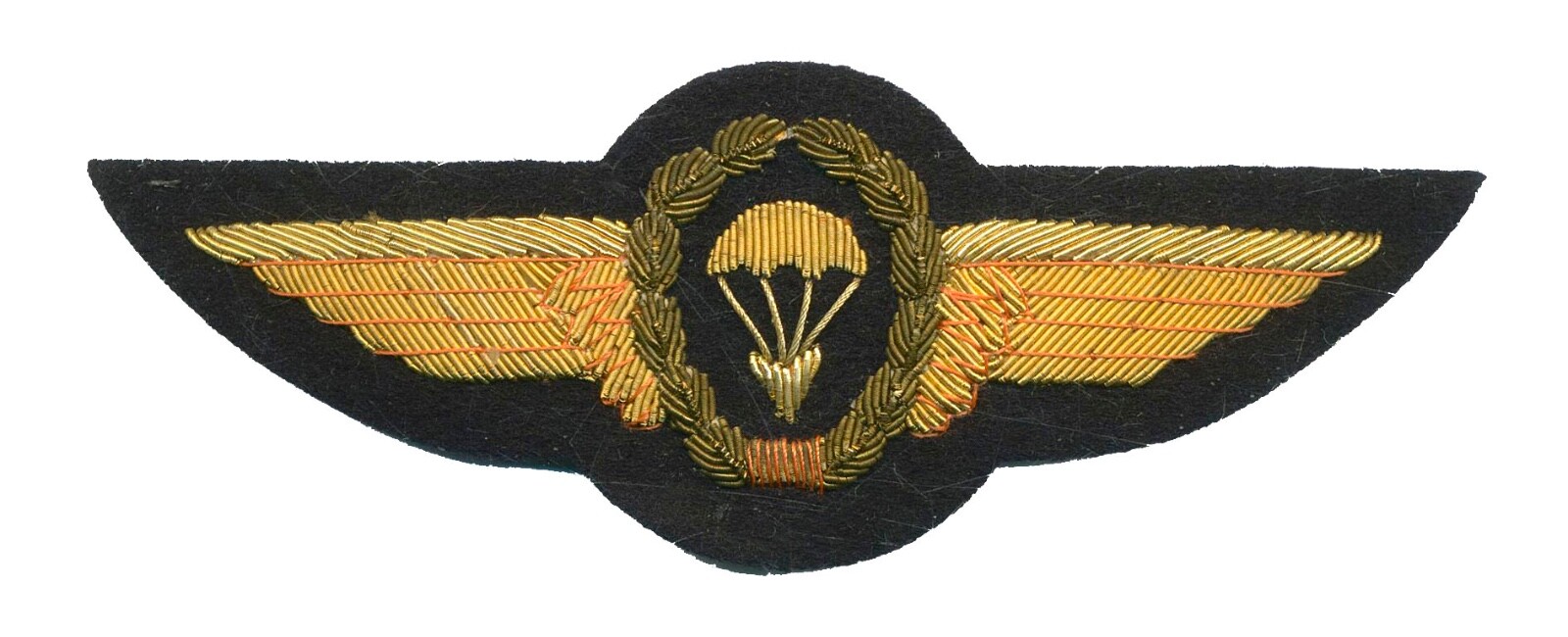 German Federal Republic Bullion Navy Parachute Wings  L090