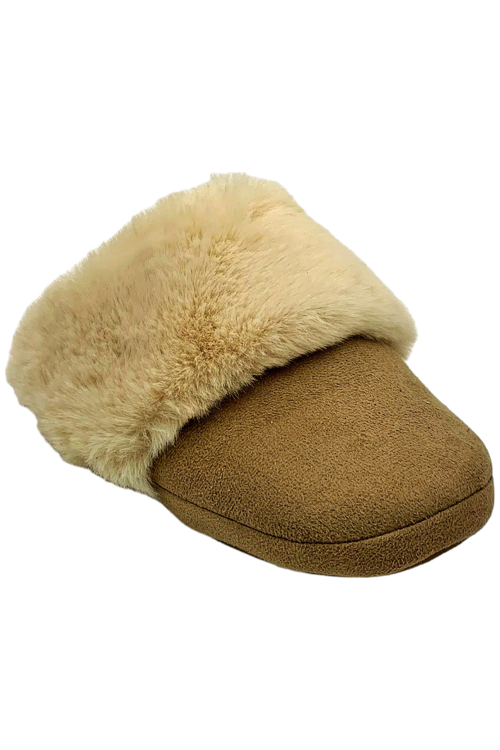 Comfort Code Microsuede Faux Fur Scuff Slipper Amphora