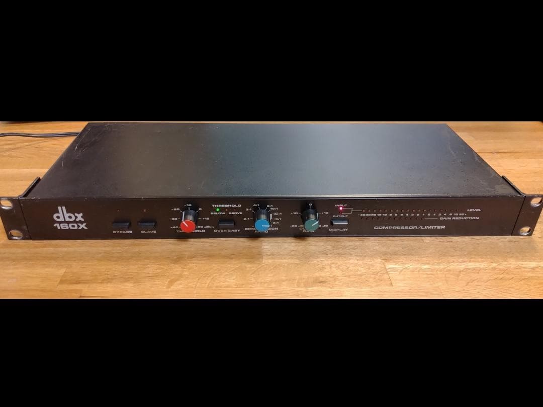dbx 160X Compressor Limiter Serviced Tested Working Classic Analog Compressor