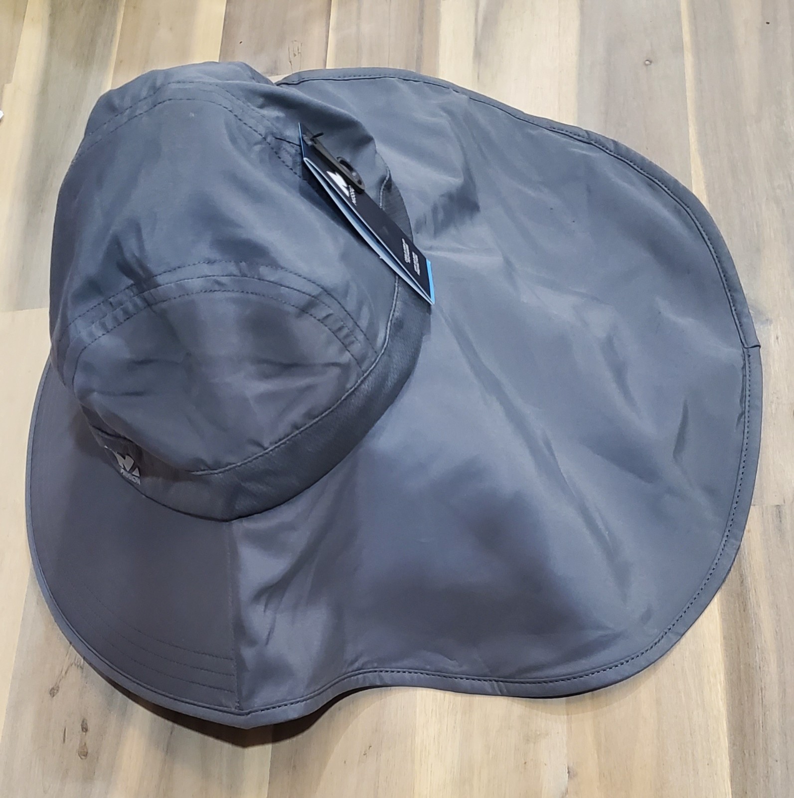 Mission Cooling Sun Protector Polyester Hat-Charcoal One Size