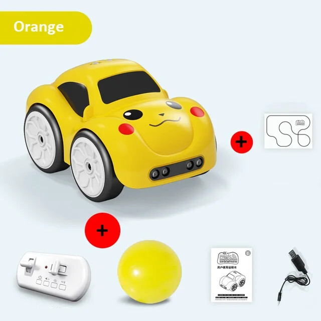 RC Intelligent Sensor Remote Control Cartoon Control Electric Car Music Boy Toy