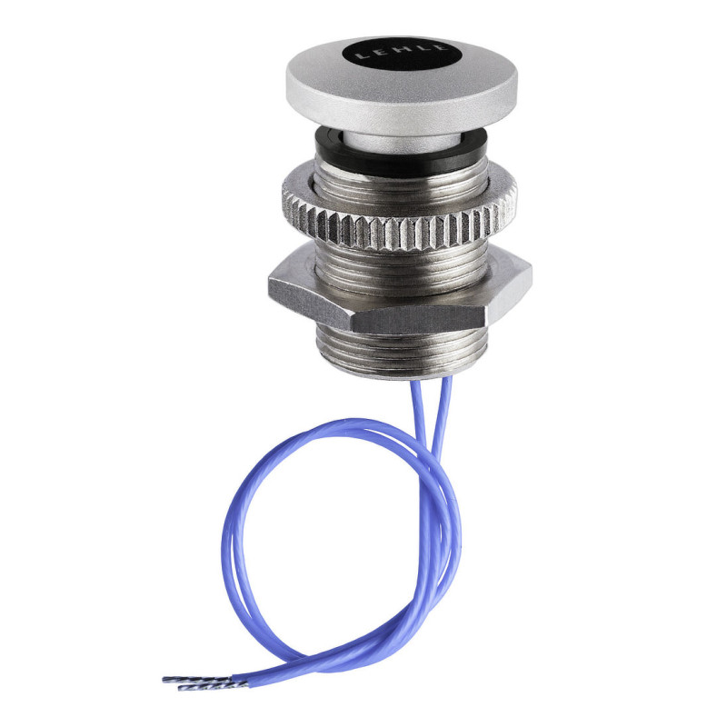Footswitch, Lehle, SPST, Momentary, Soft Click, Long Life, Wire Leads