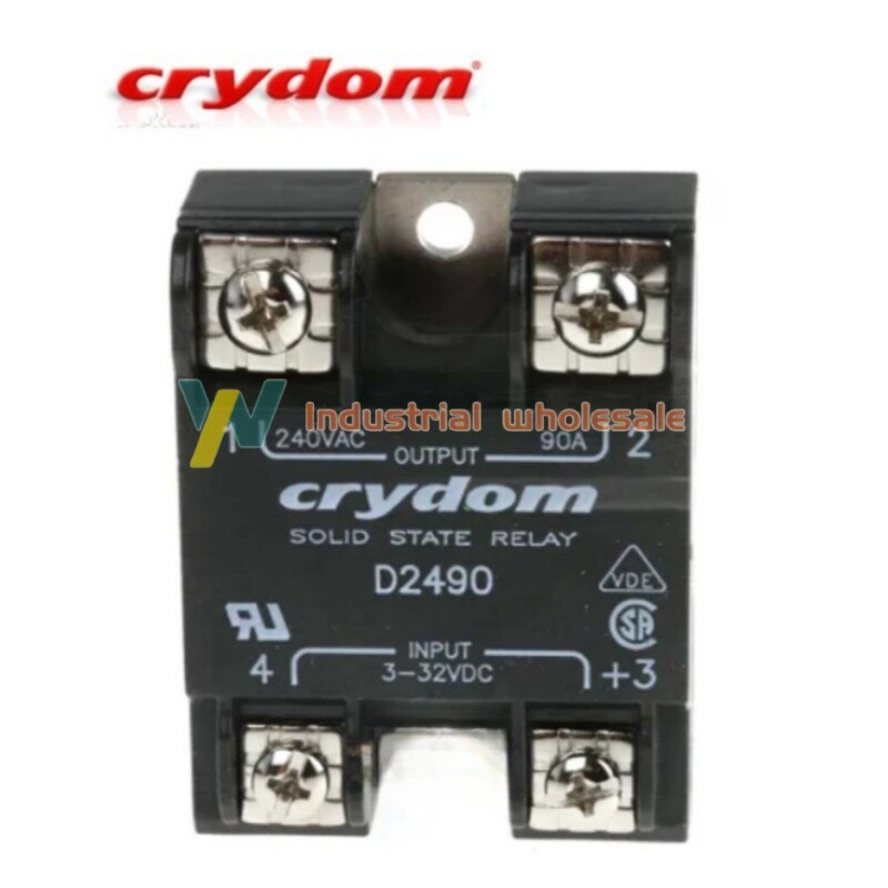 1PC Brand New Crydom D2490 Solid State Relay,3 To 32Vdc,90A