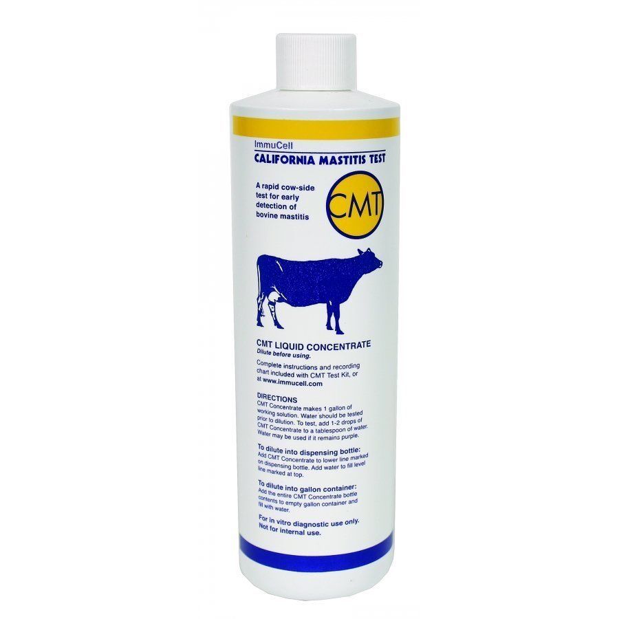 CMT Mastitis Solution Concentrate 1 Pint Dairy Cattle California Mastitis Test