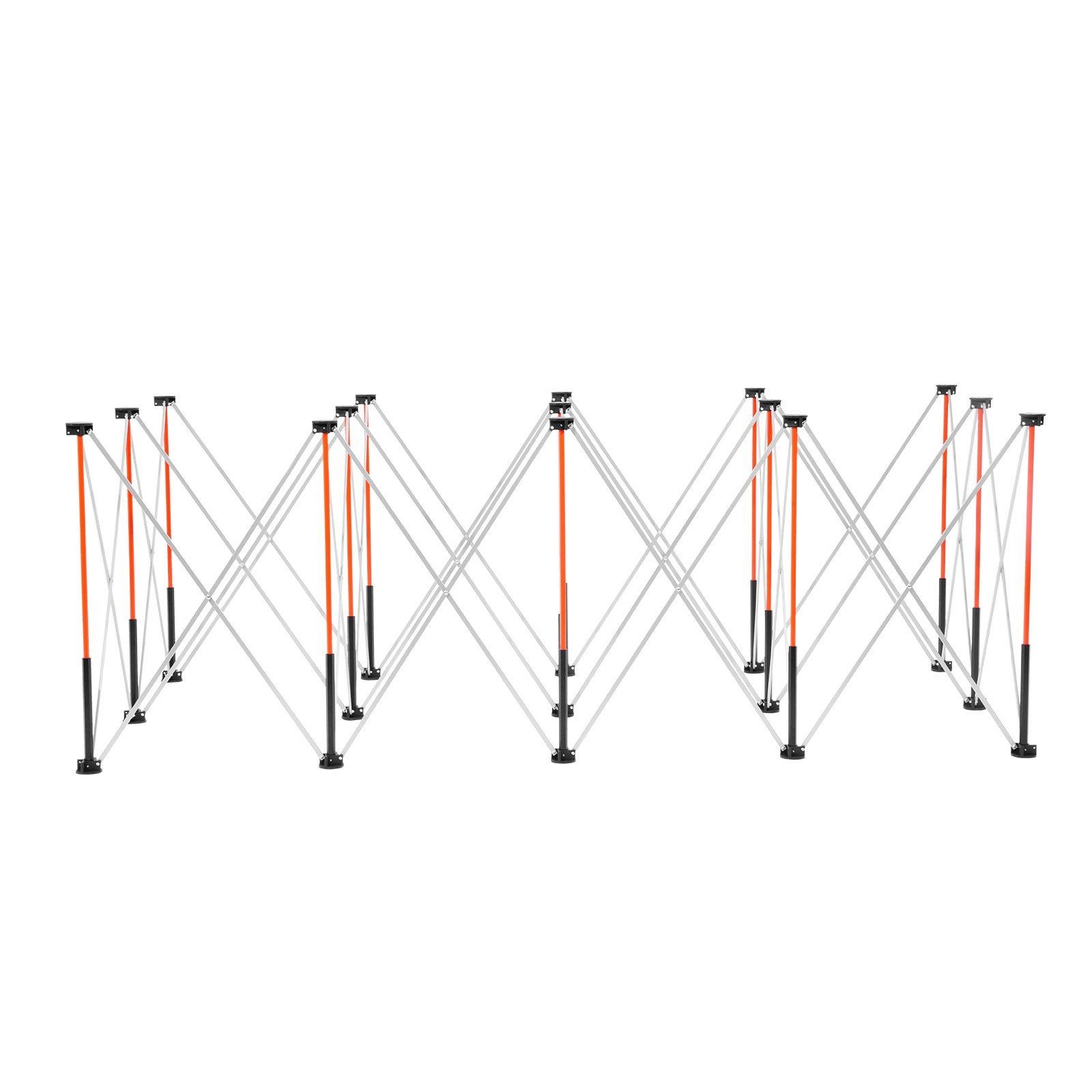 Portable Folding Workstand 6000lb Folding Work Table 8.05x4.13ft Portable Stand