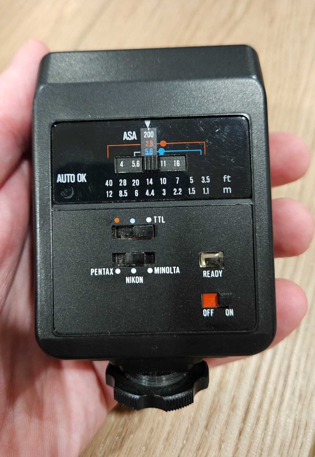 Albinar 87 TTL Dedicated TTL Flash for Pentax Nikon or Minolta UNTESTED