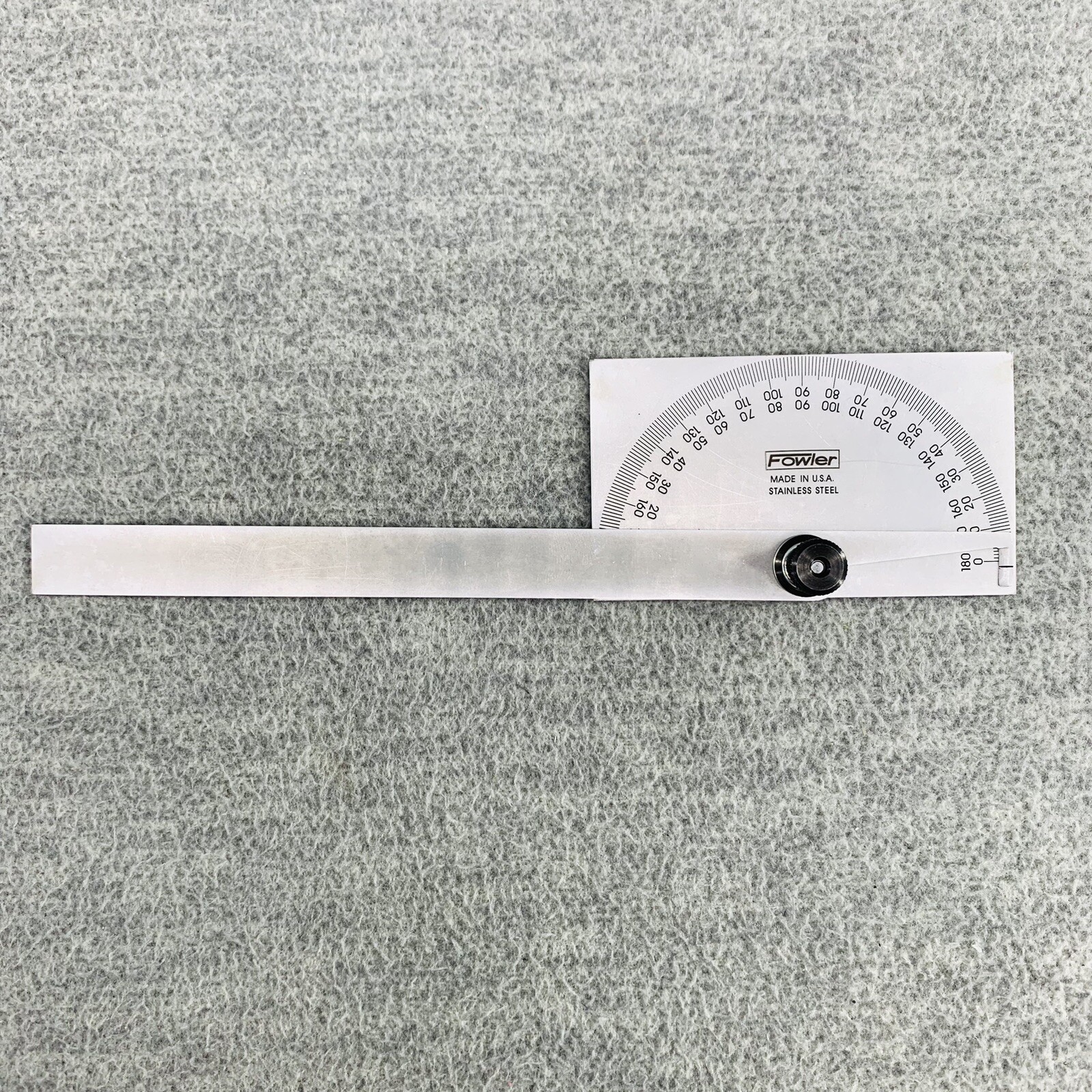 FOWLER 52-450-010 - Protractor Rectangular Head W/ Head Rectangular TL