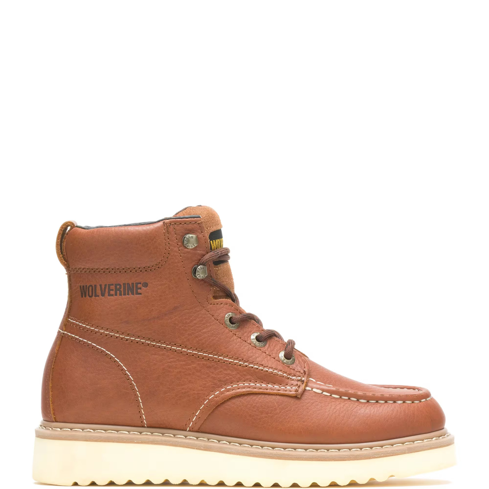 Wolverine Men Moc-Toe 6" Work Boot Work Boots Leather