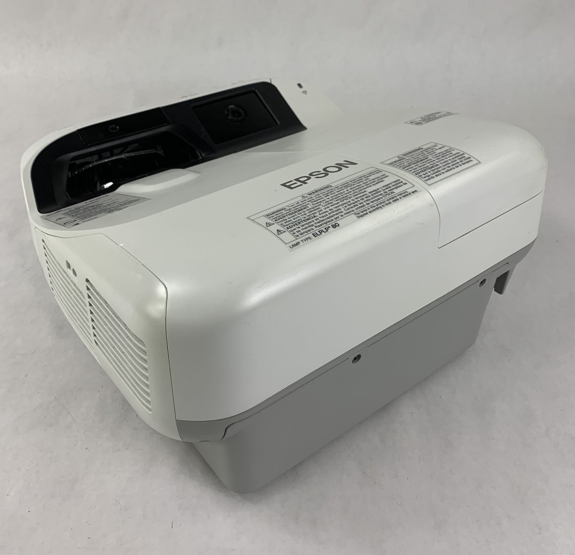 Epson BrightLink 595Wi H599A LCD Lamp Projector 1610 Lamp Hours - No Remote