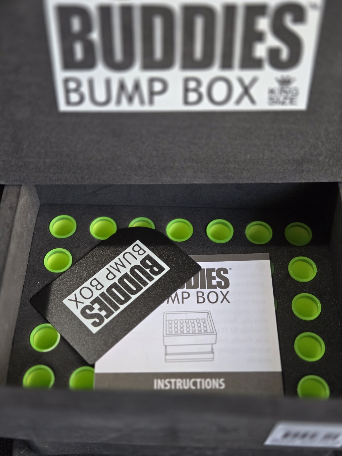 Buddies Bump Box CONE Filler Loads 34 Pre-Rolled KING SIZE Raw Cones at Once