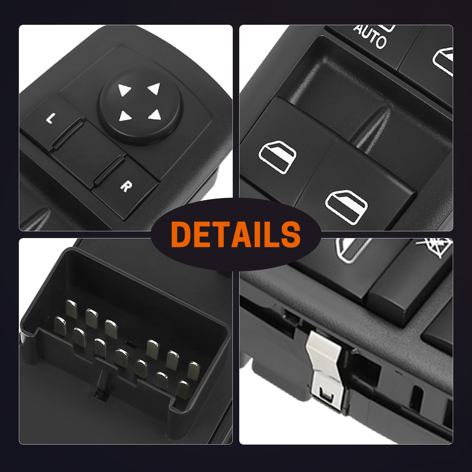 Front Driver Side Power Window Switch for Dodge Journey 2011-2016 68084001AB