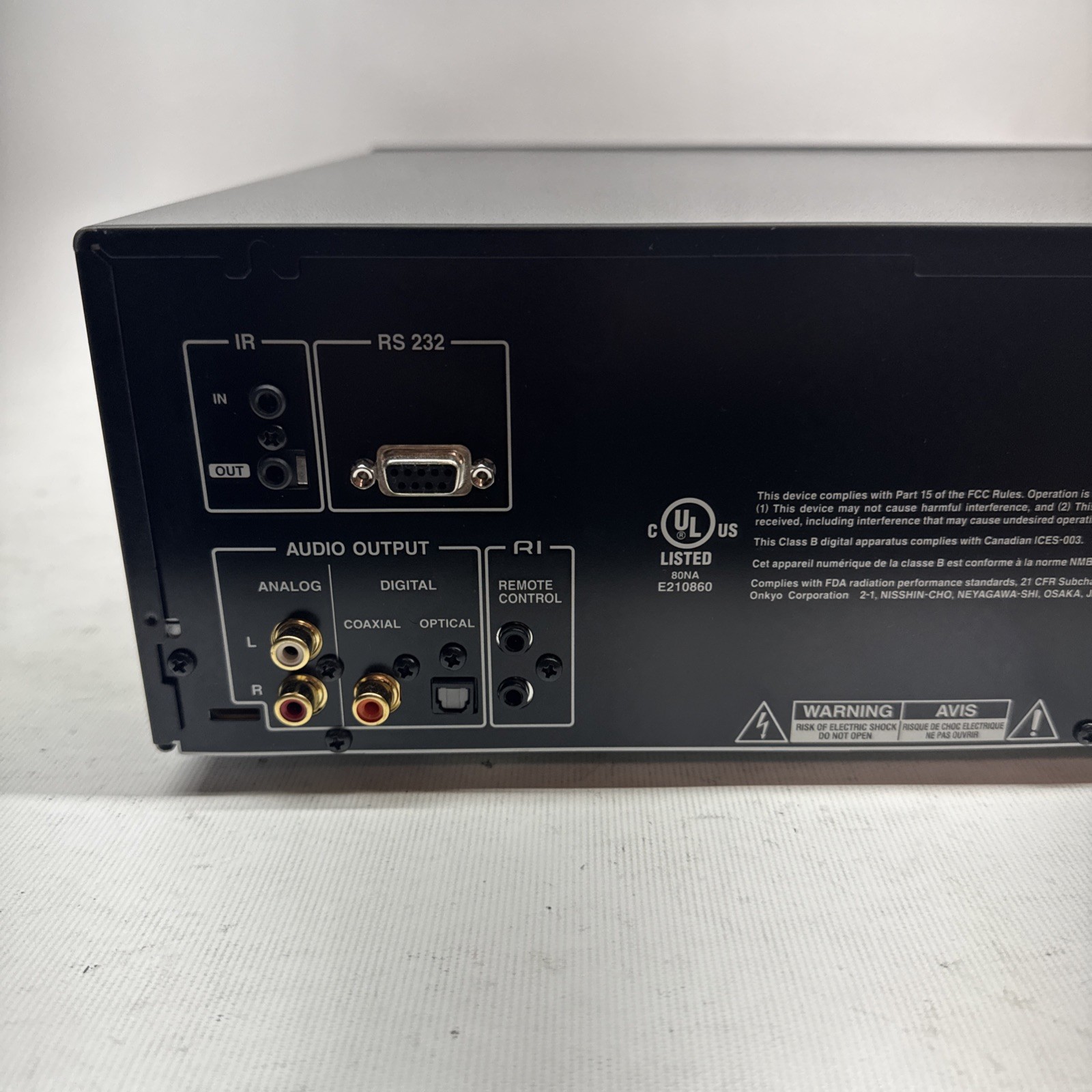 Integra CDC 3.4 6-Disc Carousel CD Player Perfect Working Condition