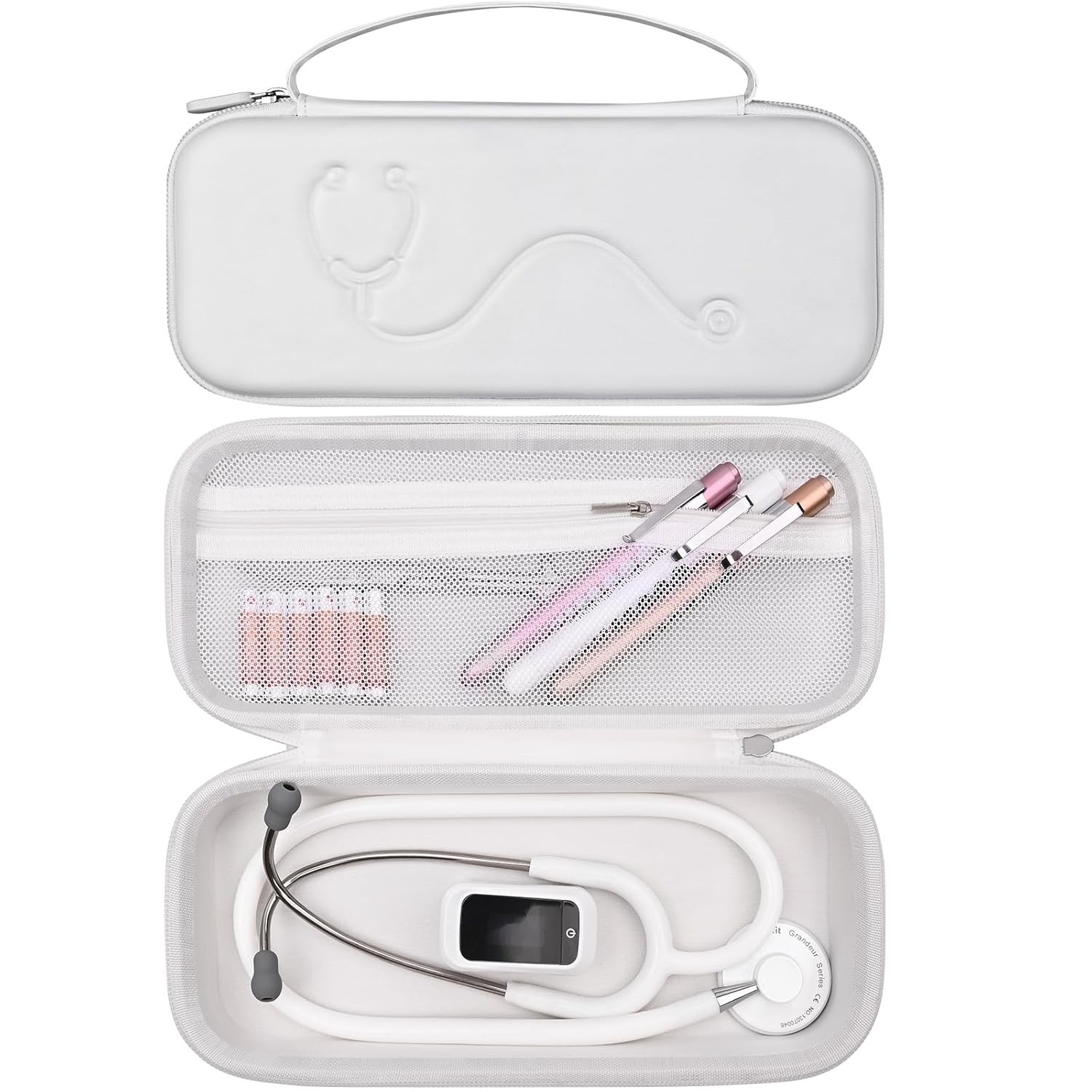 Stethoscope Case for 3M Littmann Classic III, Lightweight II S.E, MDF Acoustica