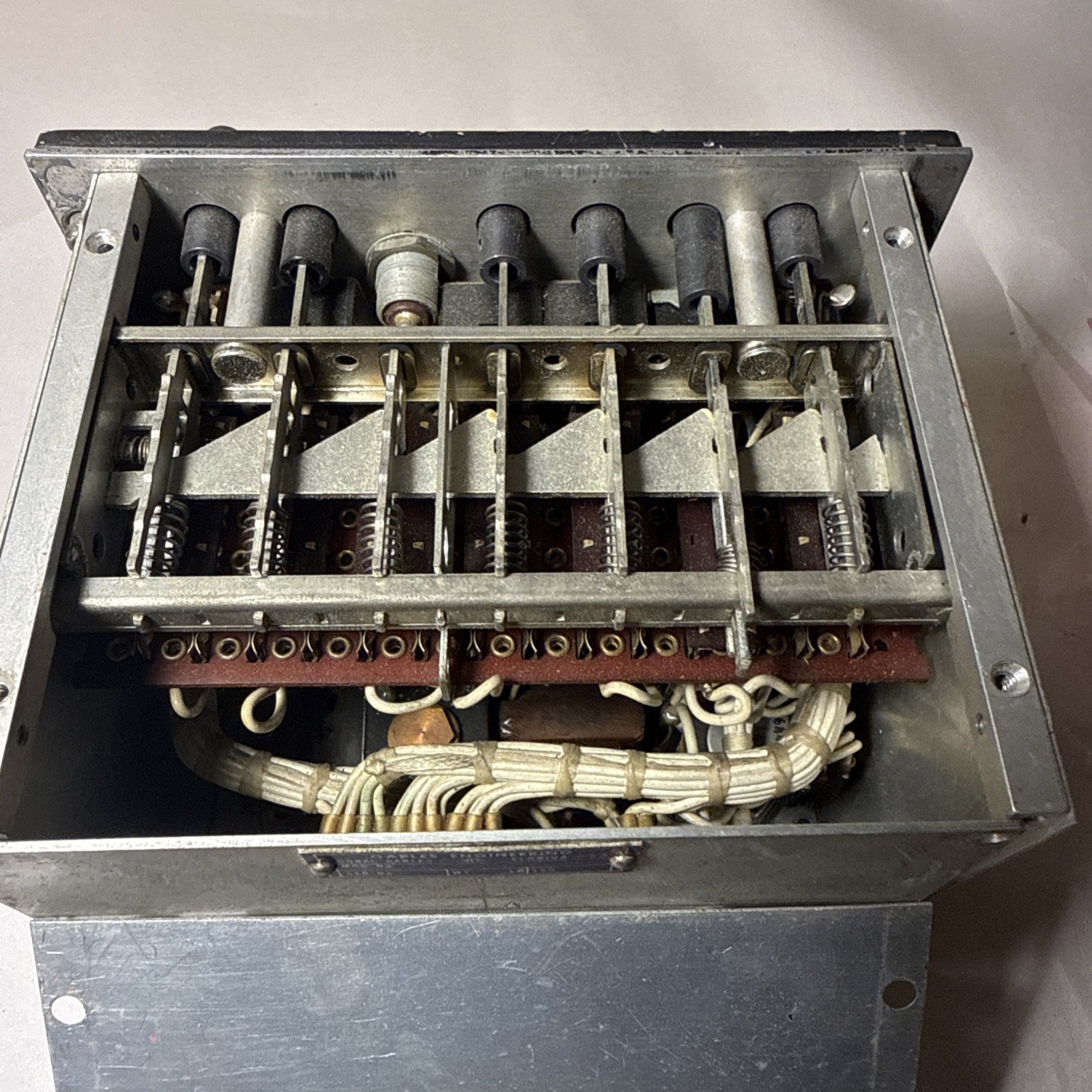 Vintage Aviation Gables Engineering Audio Control Panel PN: G-586-11