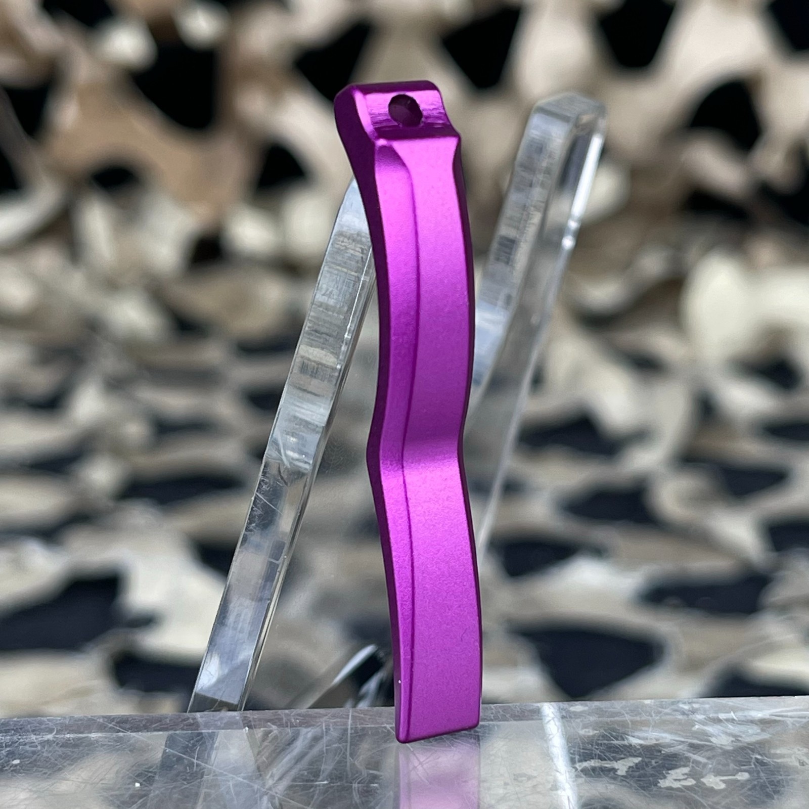 NEW Dye Switchblade Trigger Blade - Deuce - Purple