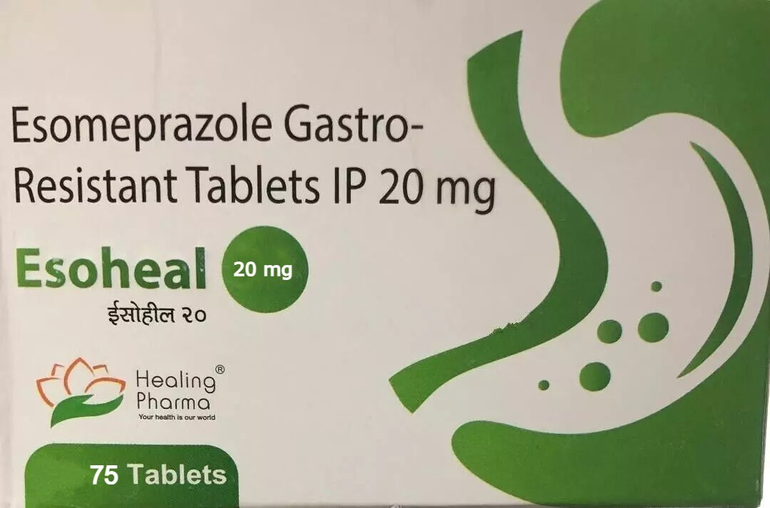 ✳️Esomeprazole Magnesium 20mg Acid Control Nexium, Heartburn Relief-75 Tablets✳️