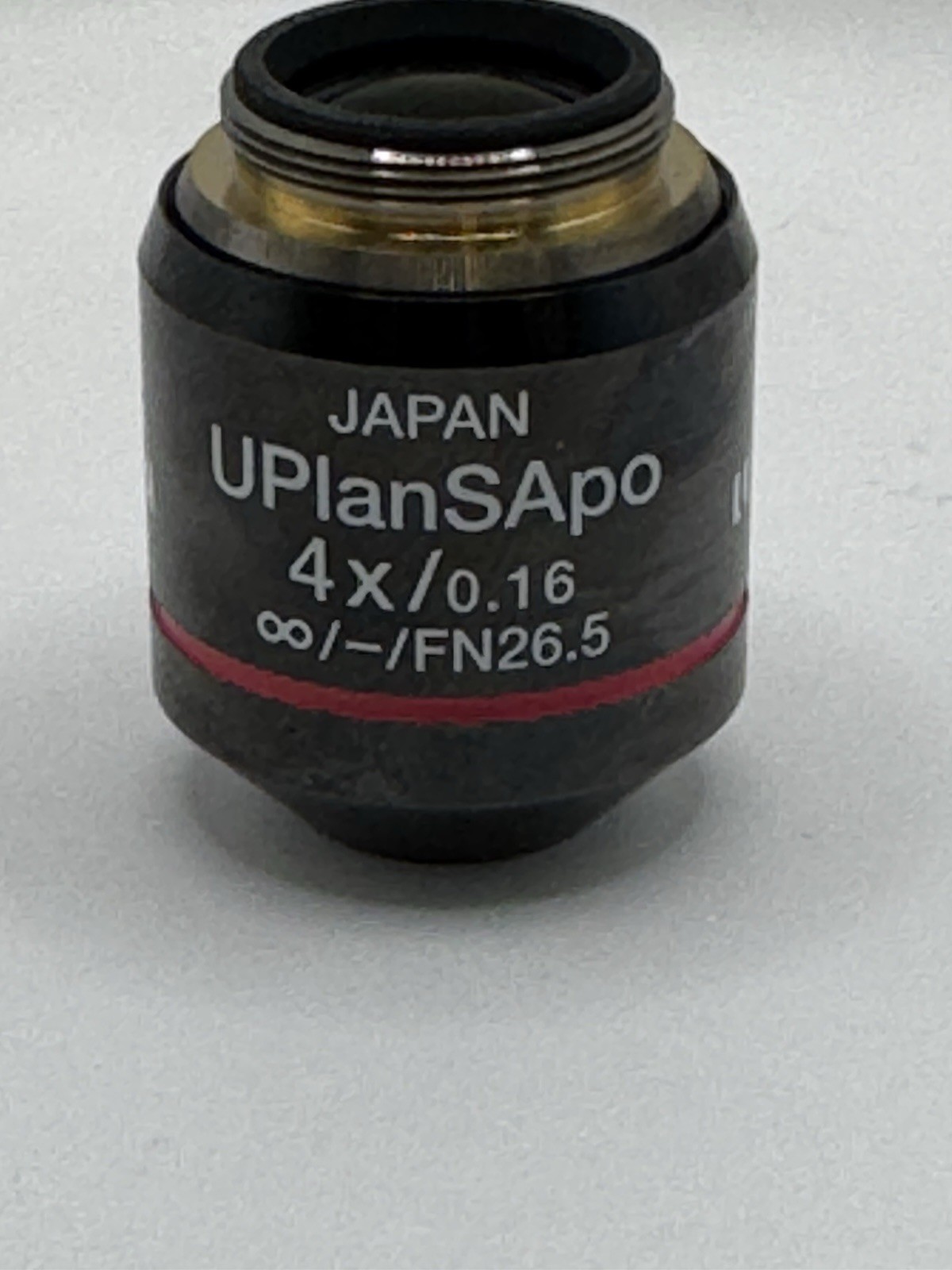 Olympus UPlanSAPO 4x Objective