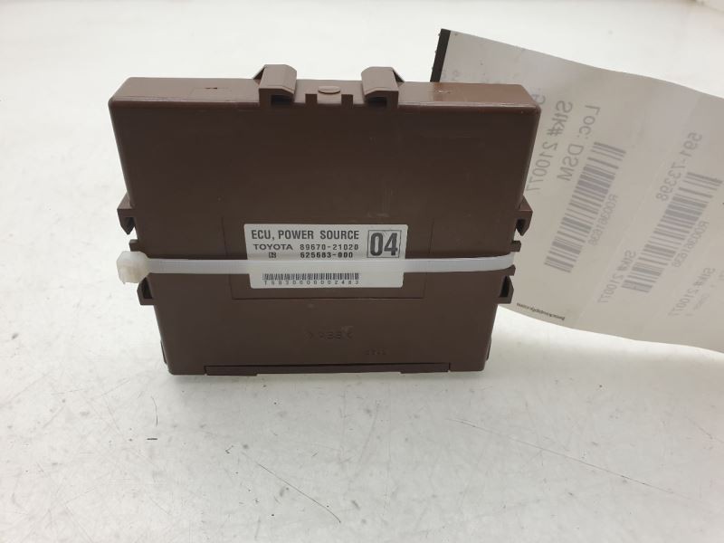 14-16 SCION TC POWER SUPPLY CONTROL MODULE ECM ASSEMBLY