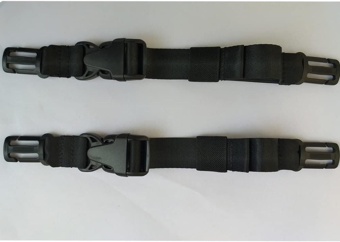 [2 Pack Backpack Chest Strap Sternum Strap- Suitable for Webbing on The Backpack