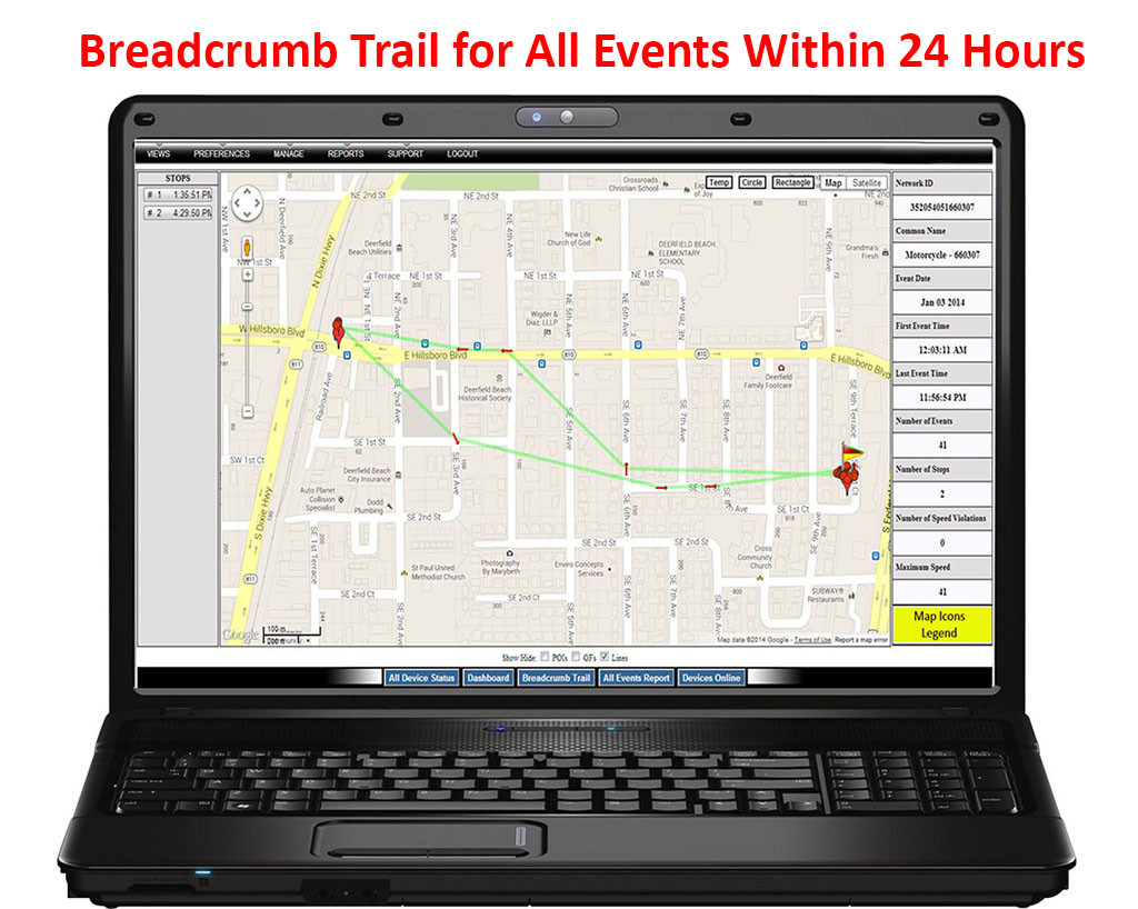 Spy Spot 4G Hard wire Tracker and Kill Switch Fleet Management Tracking Systems