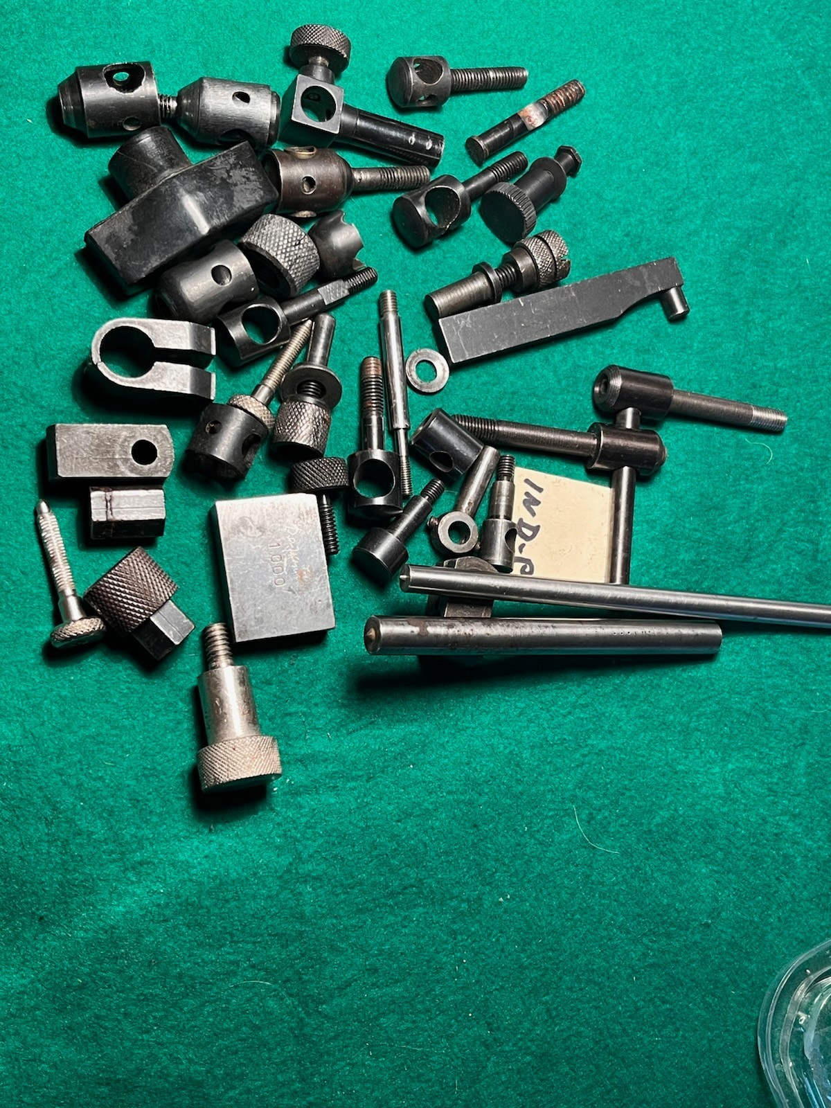indicators holding parts