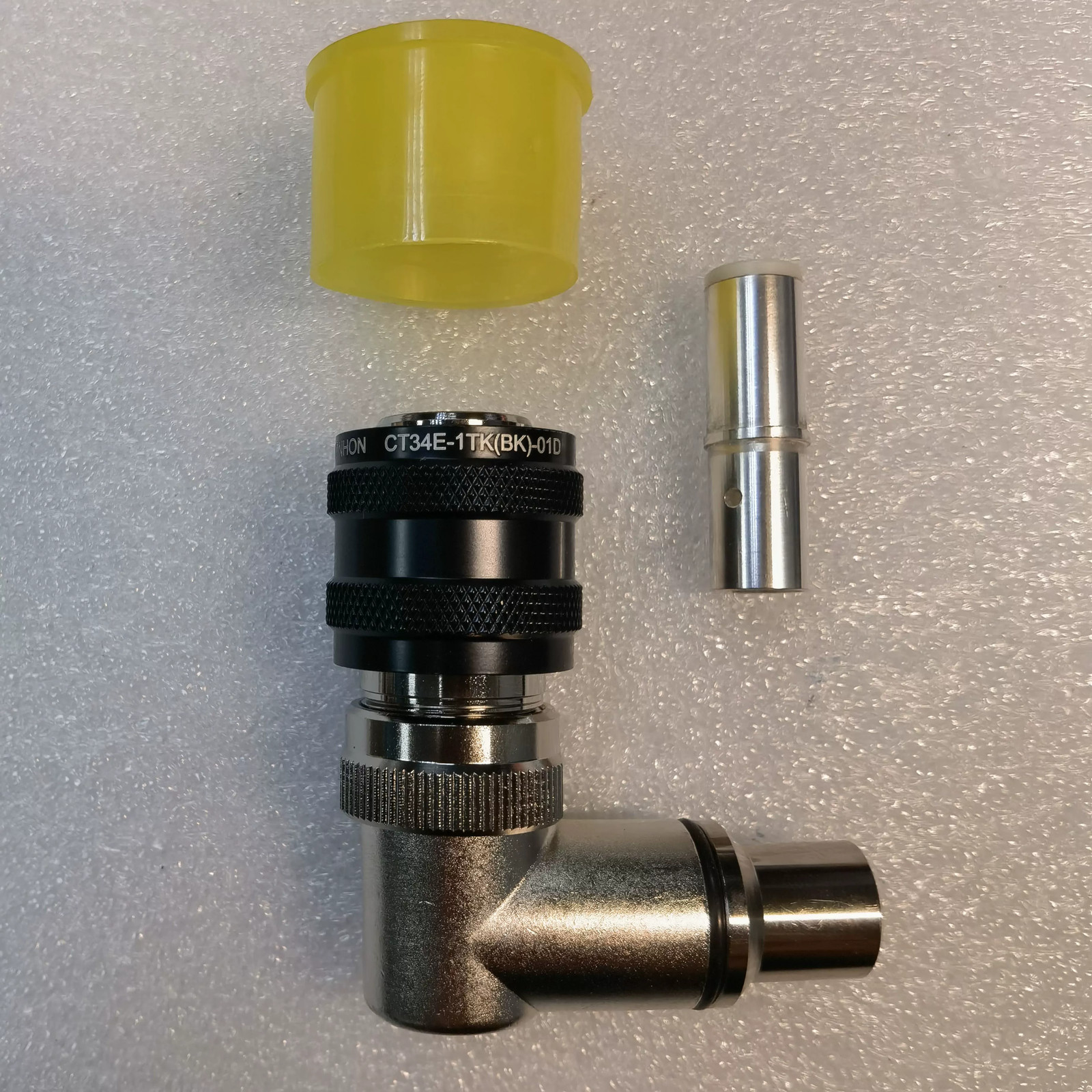 1PCS NEW FIT FOR JONHON Optoelectronics CT34E-1TK(BK)-01D connector plug