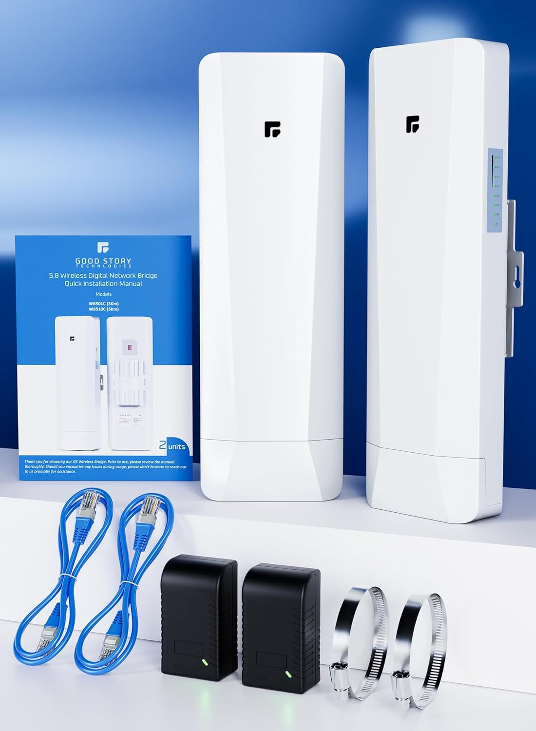 Wireless Bridge Point to Point/Multipoint, 5.8GHz Outdoor Wireless Bridge to Pro