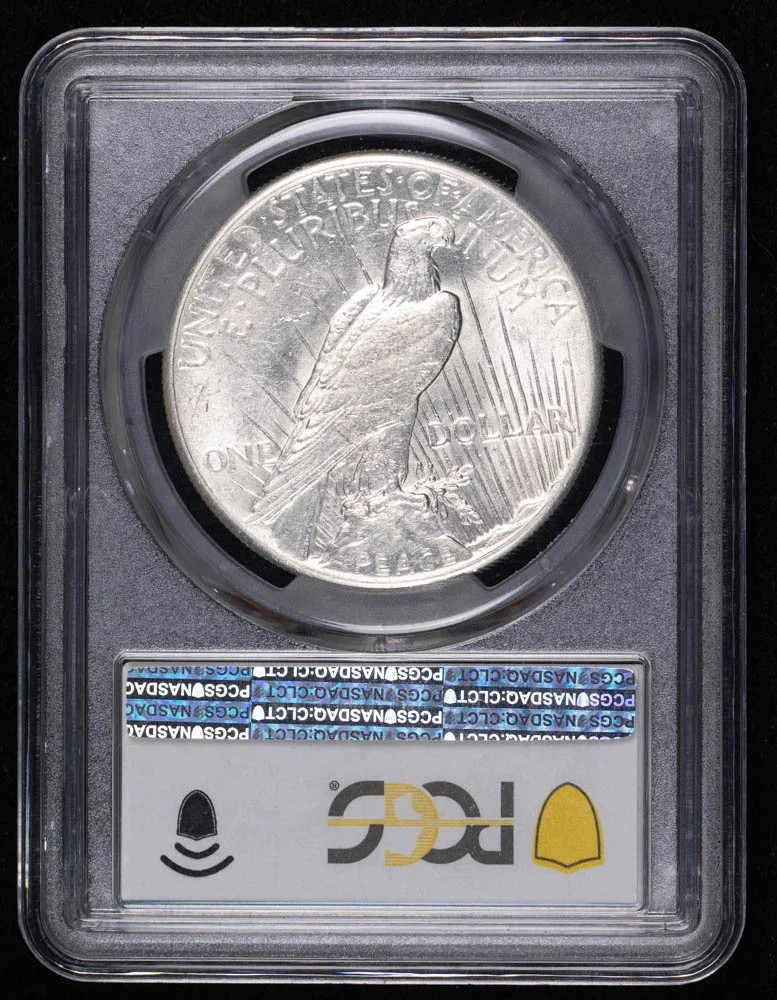 1928 P Peace Silver Dollar PCGS AU-55