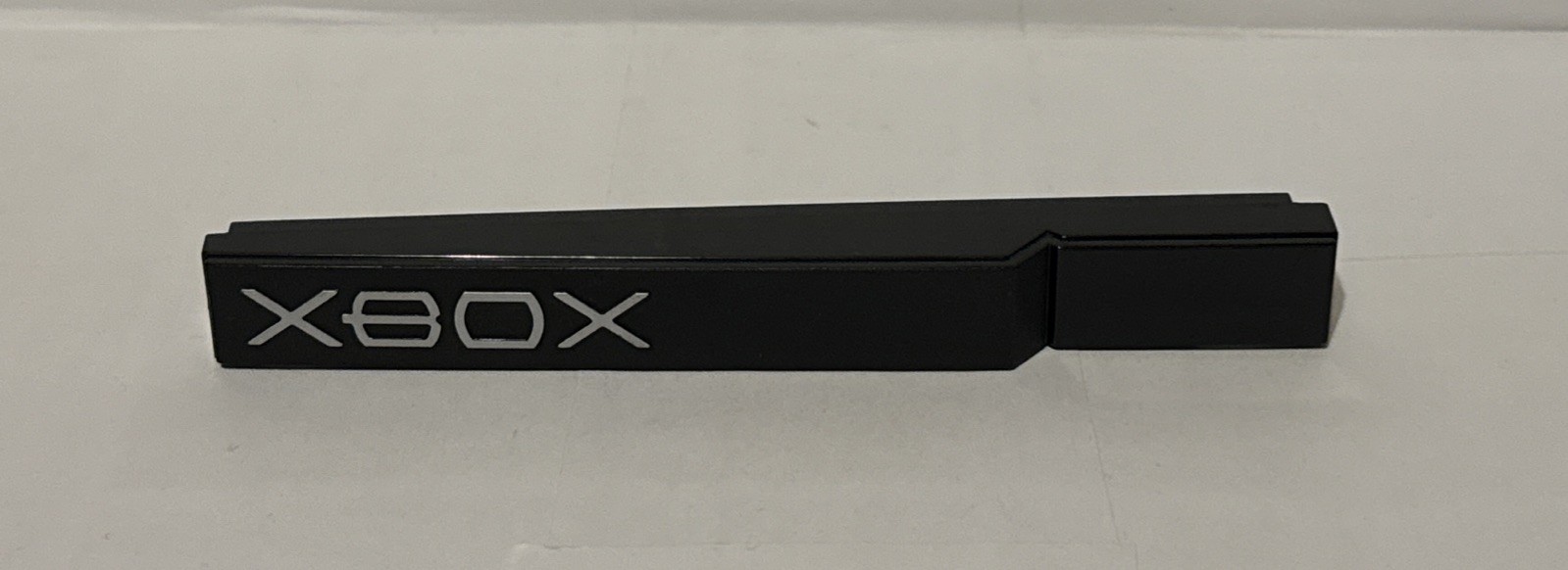 OEM Xbox OG DVD Drive Disc Tray Bezel Black Logo Plate Cover Very Clean Read