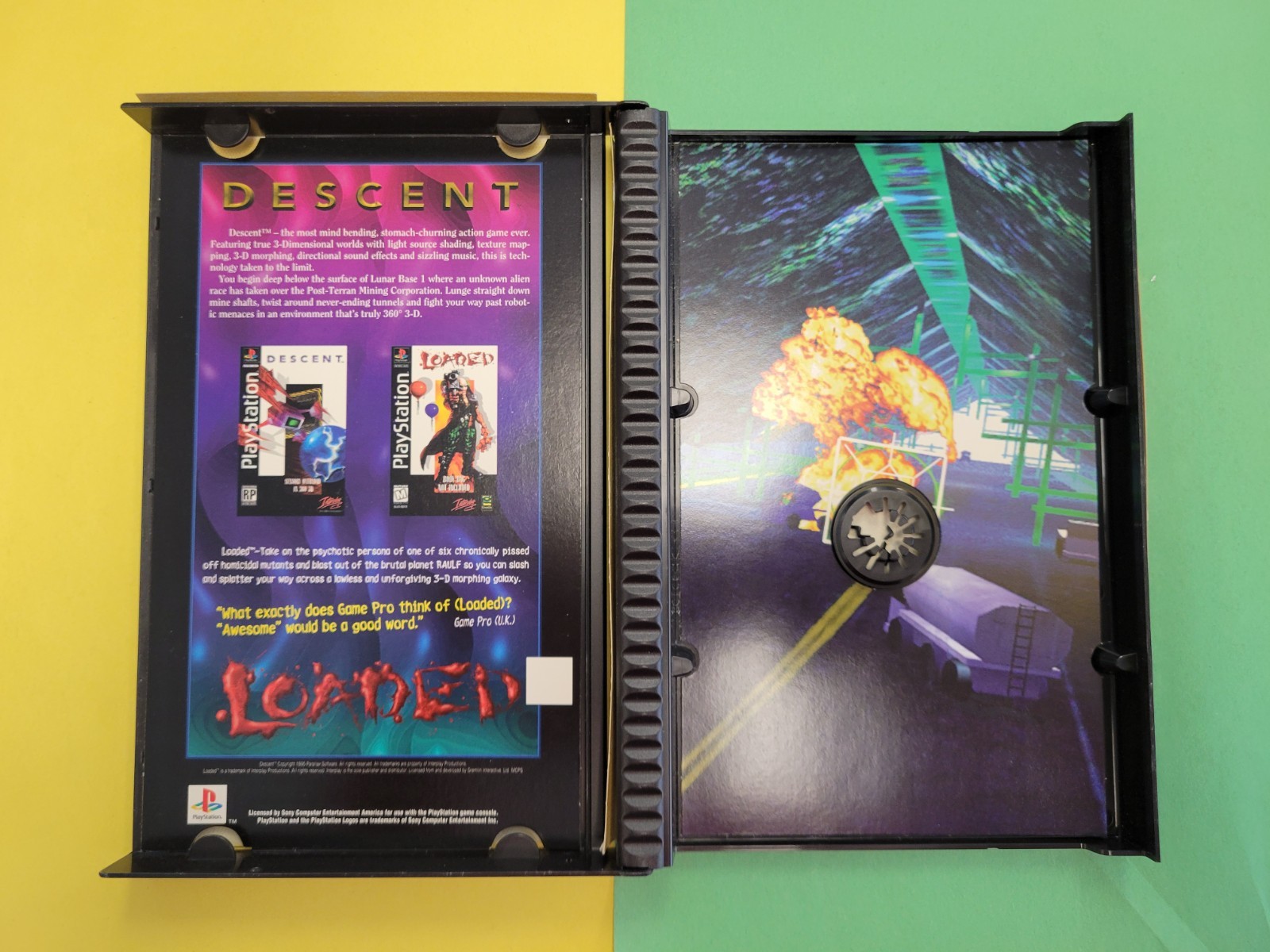 Cyberia (Sony PlayStation 1, 1996) Long Box Only