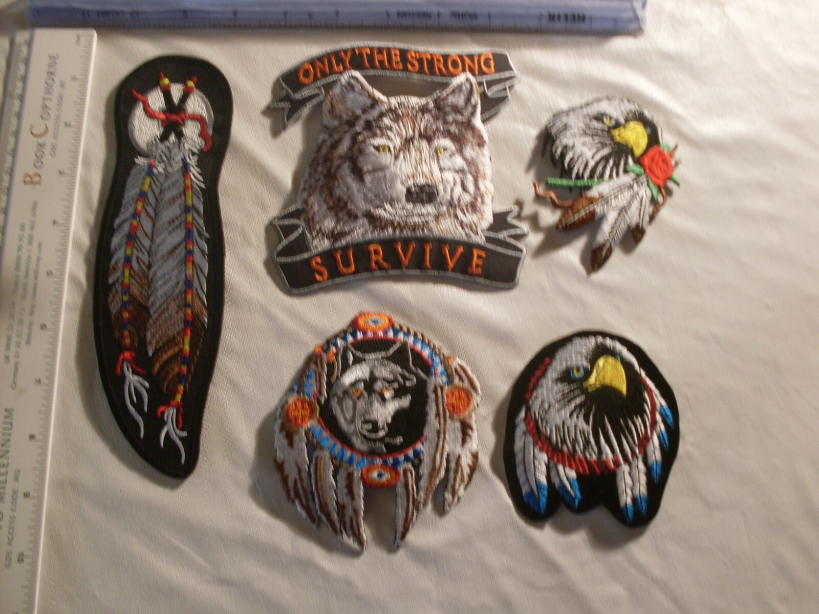 Biker Motorcycle patch collection patches embroidered for display